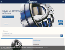 Tablet Screenshot of bernardsanders.com
